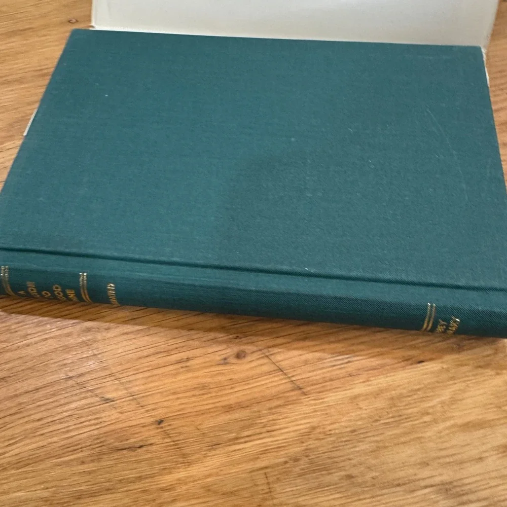 A Guide To Good Wine 1973 Abbey Library London Revised Edition Hardcover Book